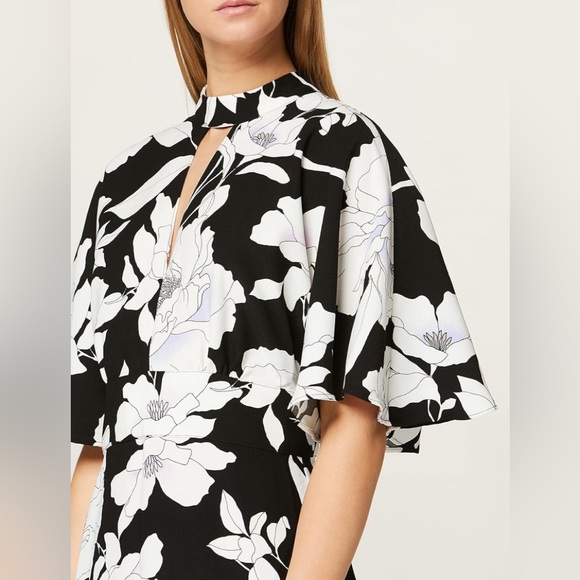 Truth & Fable Women's Keyhole Maxi Evening Dress Side Slits NWT - Picture 3 of 9